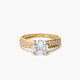 Anillo de oro 18K TWIRL