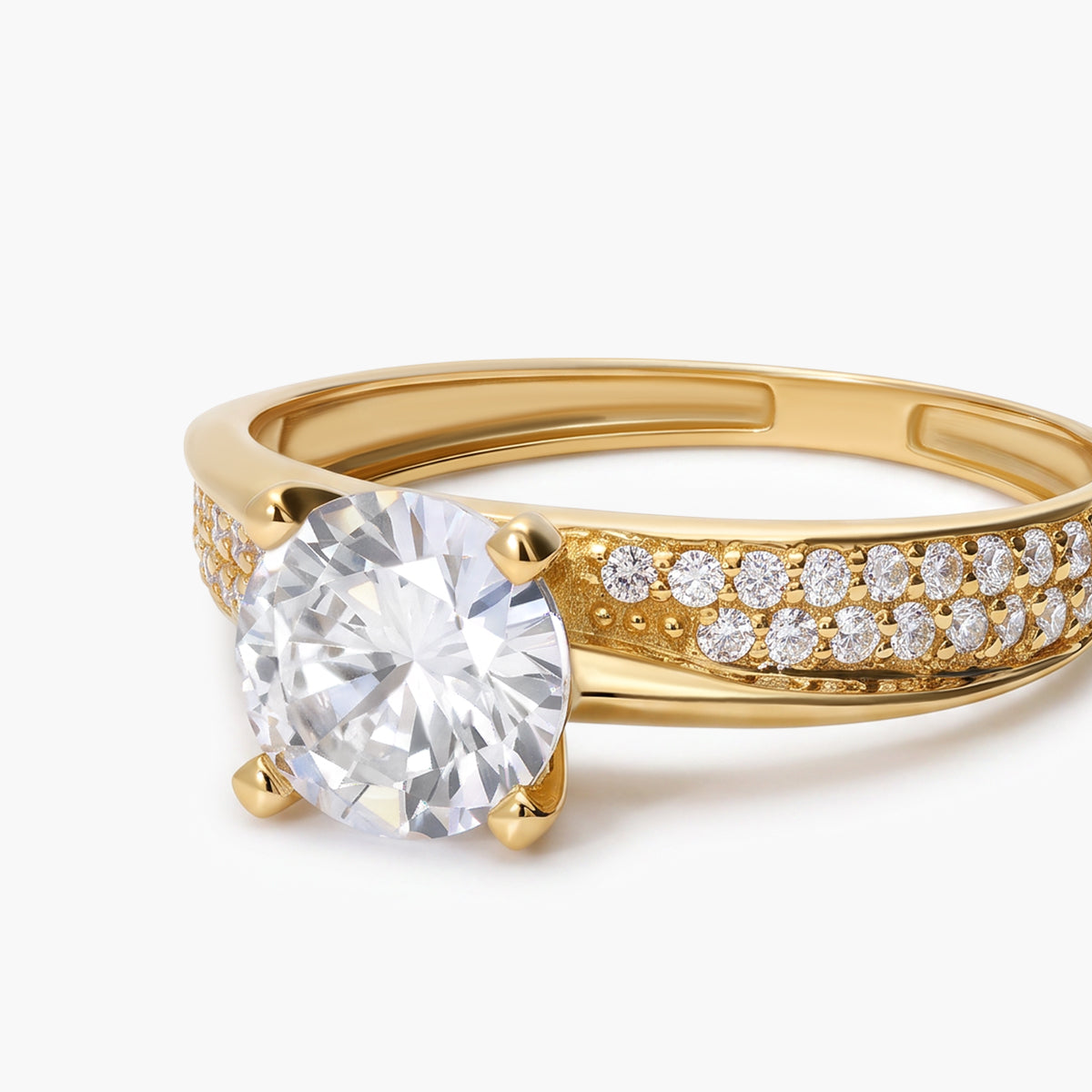 Anillo de oro 18K TWIRL
