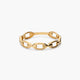 Anillo eslabones de oro 18K