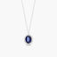 Collar diamante natural 0.30 ct. oro 18 quilates