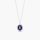 Collar diamante natural 0.30 ct. oro 18 quilates