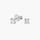 Pendientes diamante natural 0.30 ct. oro 18 quilates