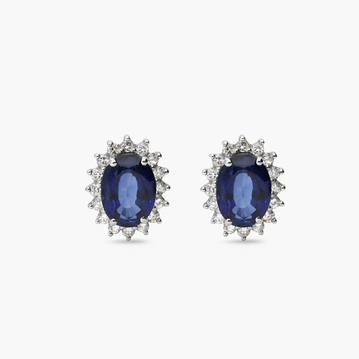 Pendiente diamante natural 0.36 ct. oro 18 quilates