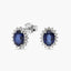 Pendiente diamante natural 0.60 ct. oro 18 quilates