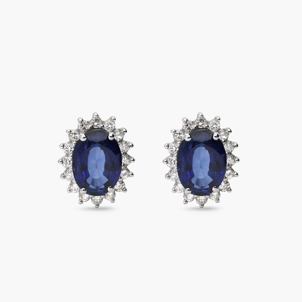 Pendiente diamante natural 0.60 ct. oro 18 quilates