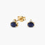 Pendiente diamante natural 0.02 ct. oro 18 quilates