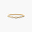 Anillo diamante natural 0.02 ct. oro 18 quilates