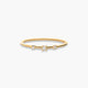 Anillo diamante natural 0.02 ct. oro 18 quilates