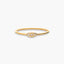 Anillo diamante natural 0.02 ct. oro 18 quilates