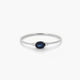 Anillo diamante natural 0.02 ct. oro 18 quilates