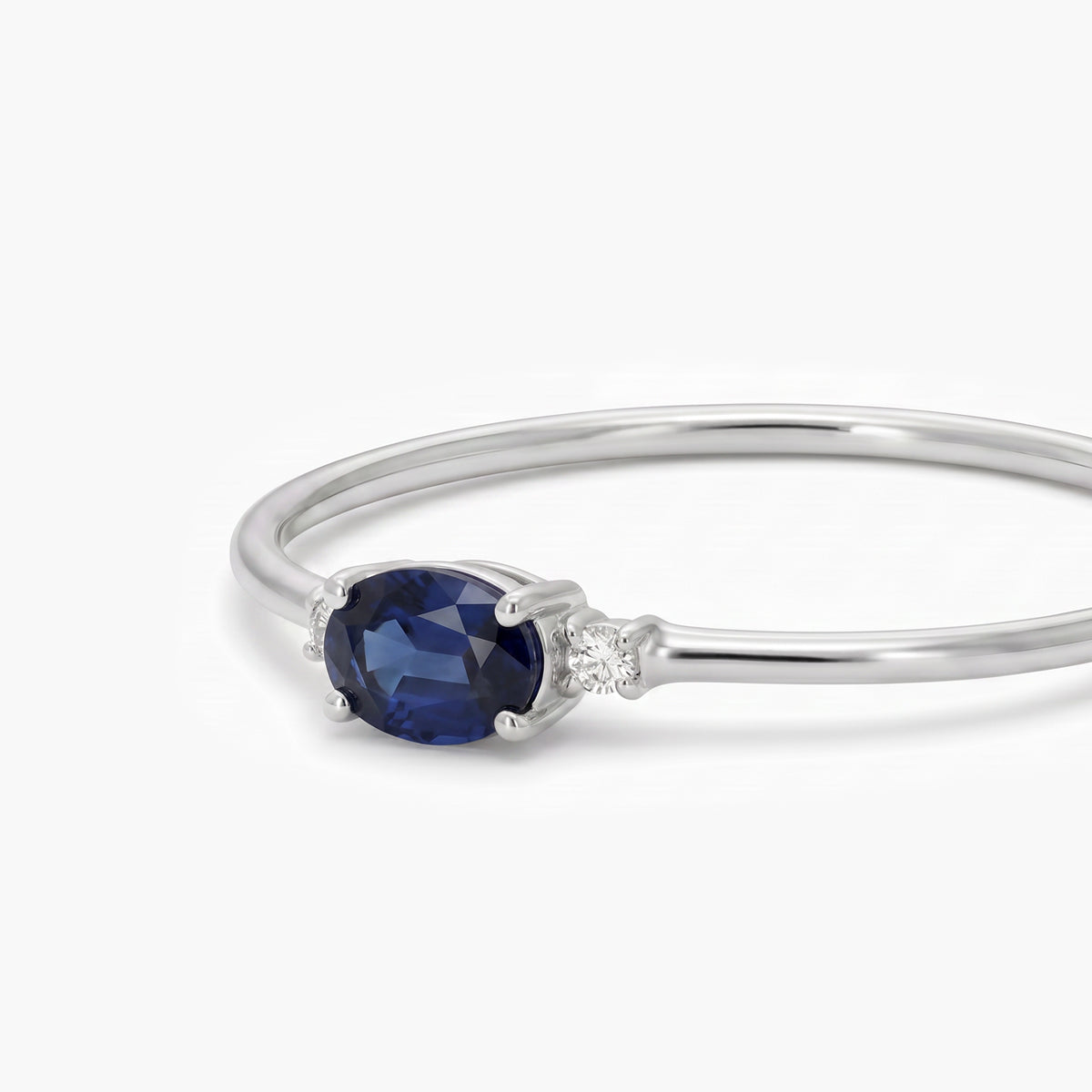 Anillo diamante natural 0.02 ct. oro 18 quilates