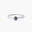 Anillo diamante natural 0.02 ct. oro 18 quilates