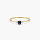 Anillo de oro 18K diamante natural 0.016 ct. DUSK