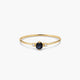 Anillo de oro 18K diamante natural 0.016 ct. DUSK