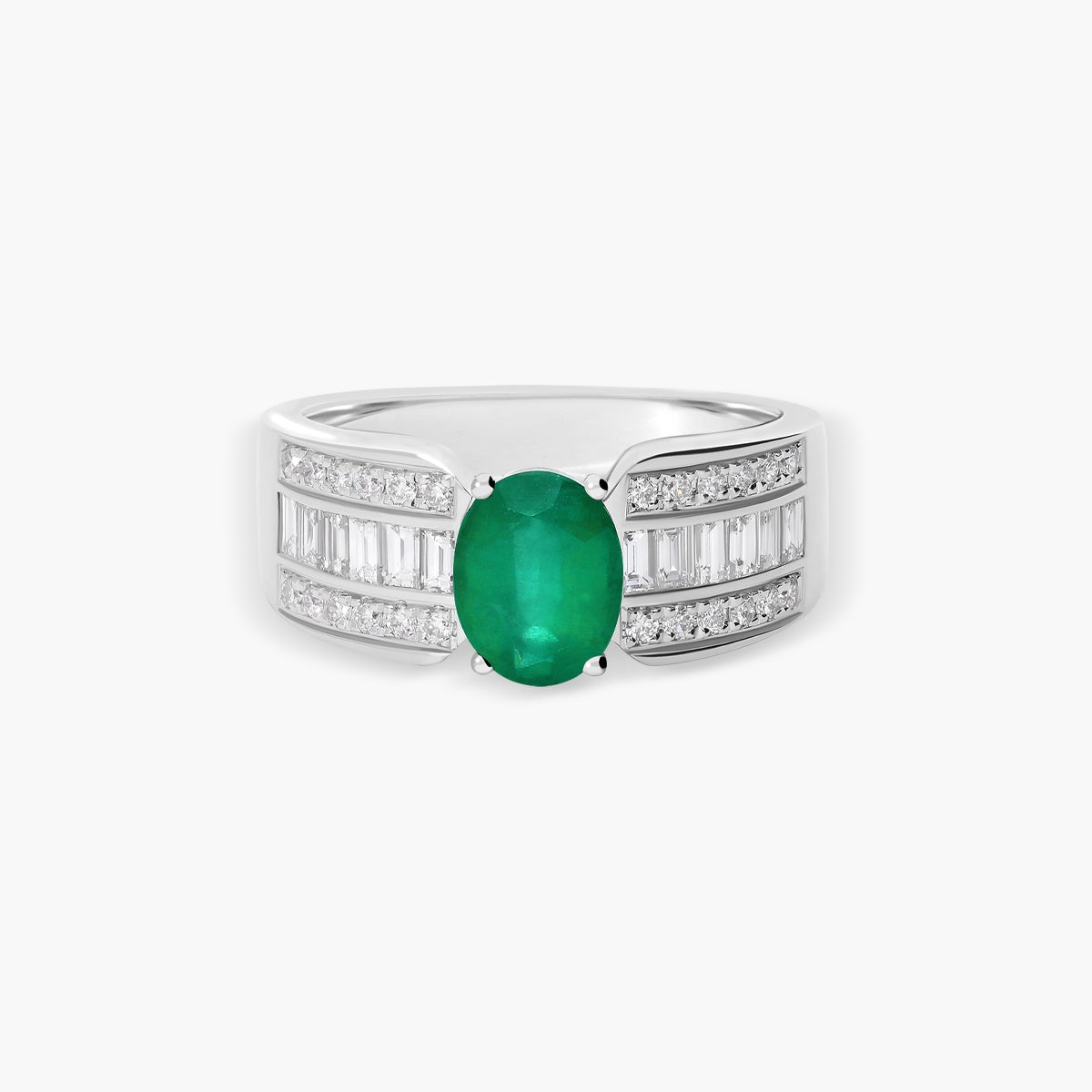Anillo diamante natural oro 18 quilates