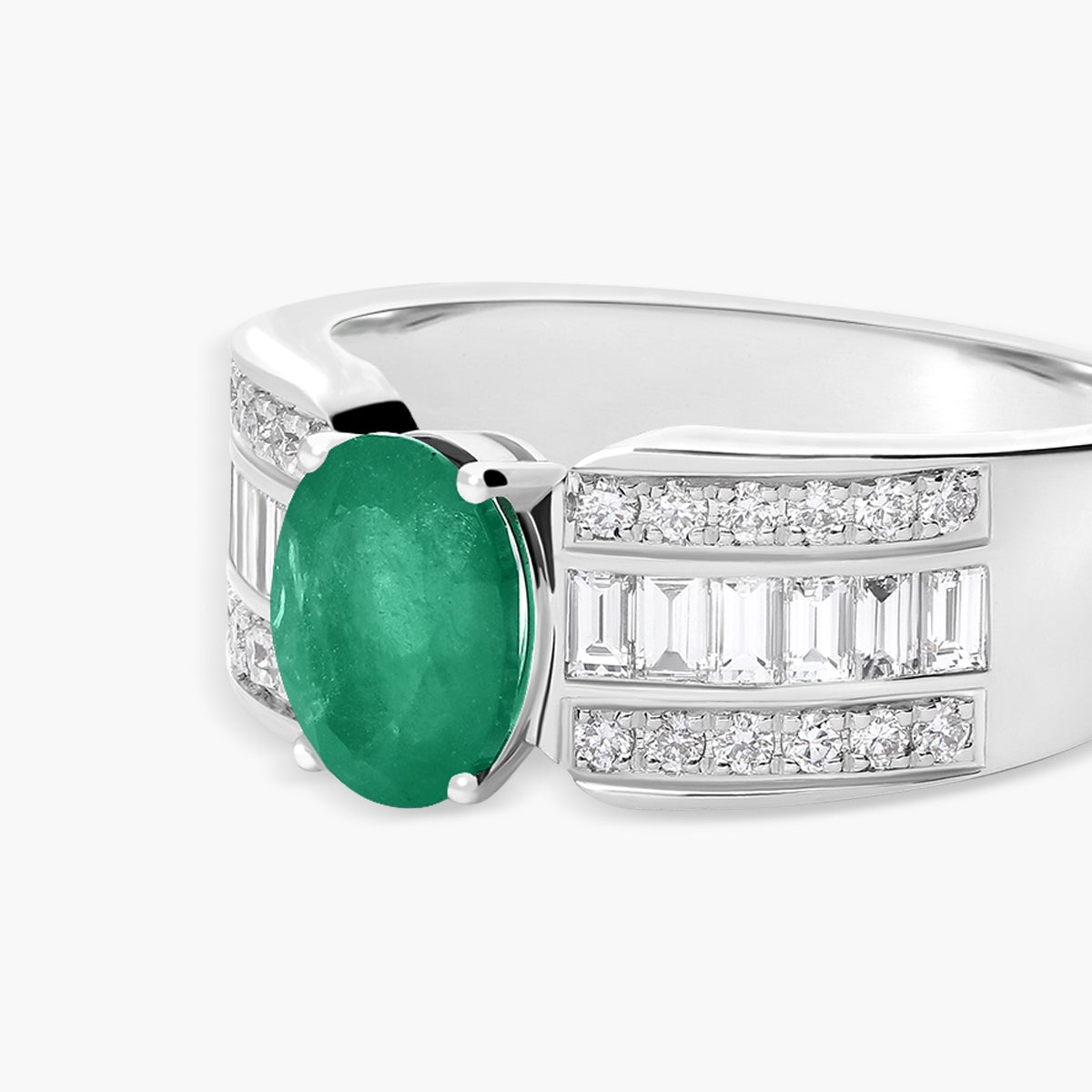 Anillo diamante natural oro 18 quilates