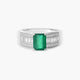 Anillo diamante natural 0.60 ct. oro 18 quilates
