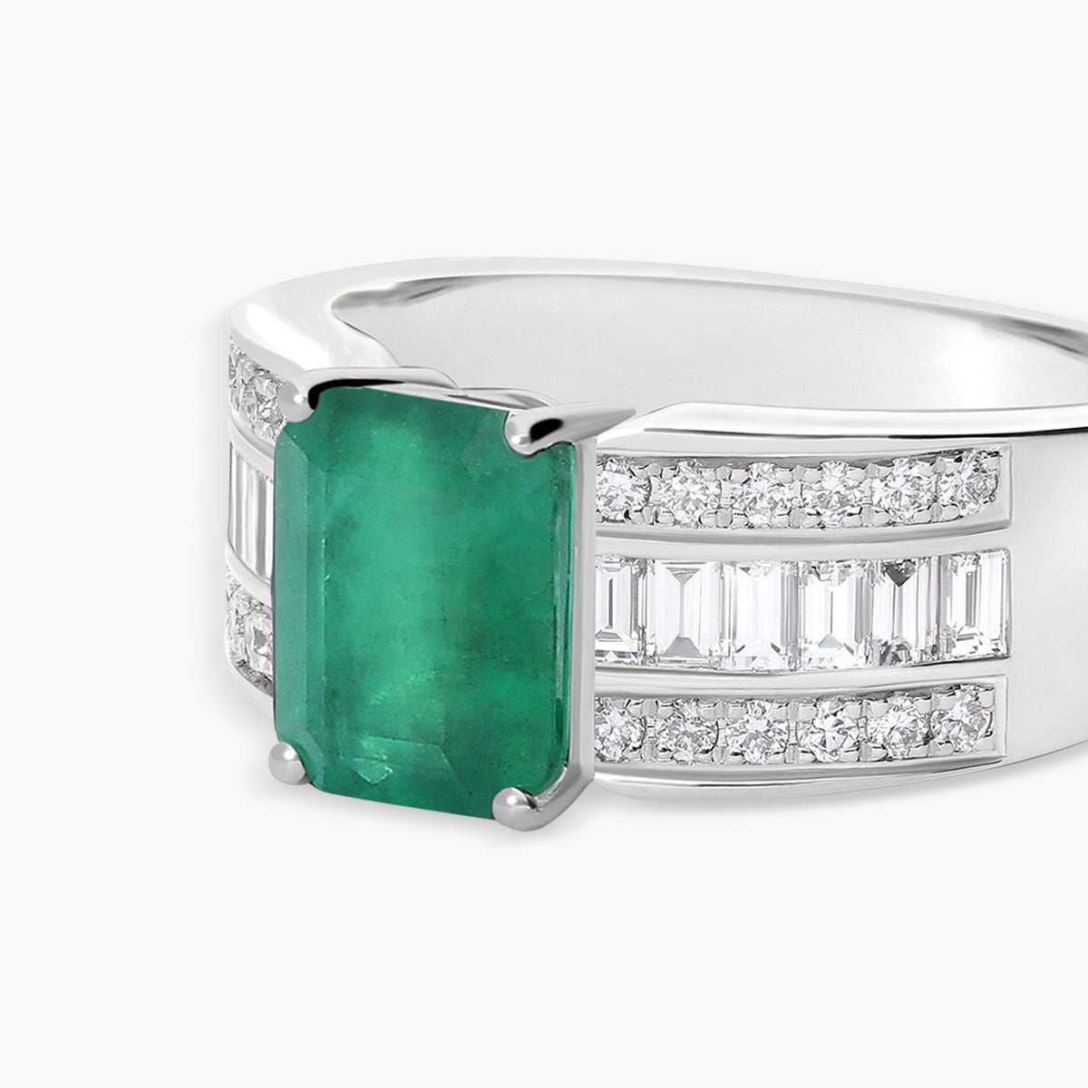 Anillo diamante natural 0.60 ct. oro 18 quilates
