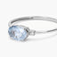 Anillo diamante natural 0.04 ct. oro 18 quilates