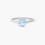 Anillo diamante natural 0.03 ct. oro 18 quilates
