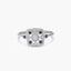 Anillo diamante natural 0.11 ct. oro 18 quilates