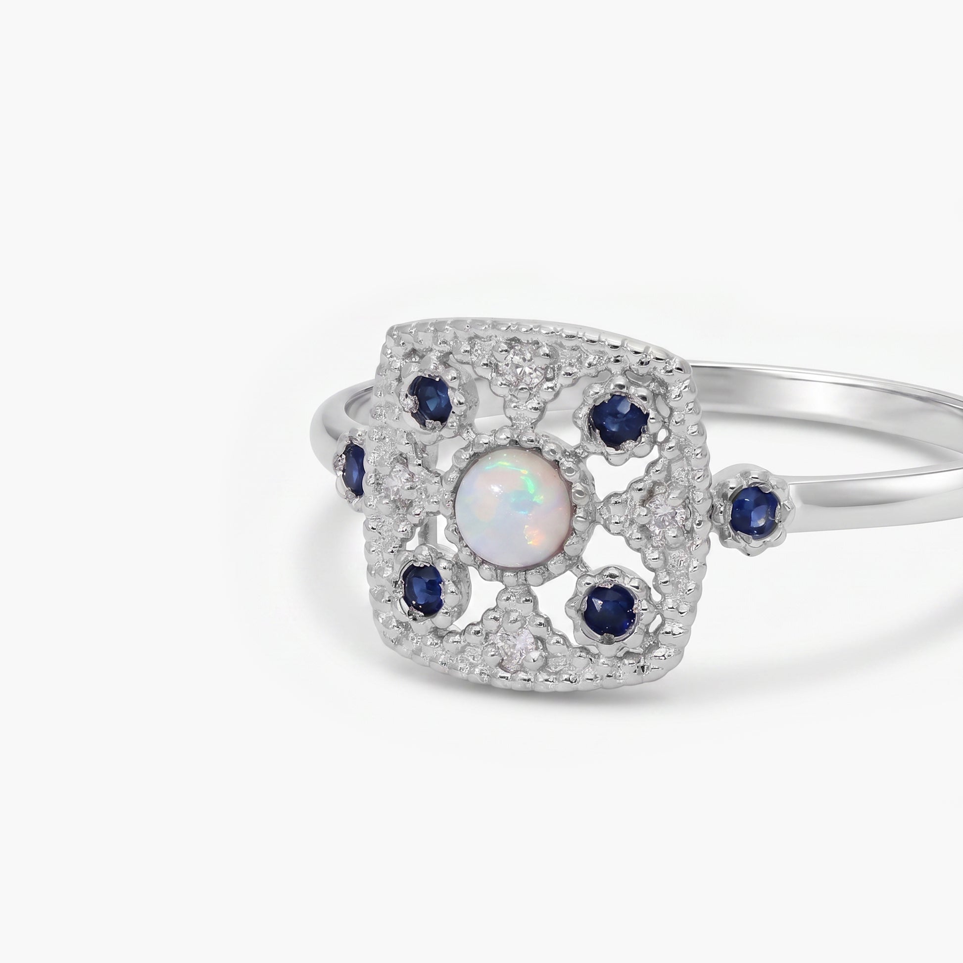 Anillo diamante natural 0.11 ct. oro 18 quilates