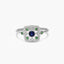 Anillo diamante natural 0.11 ct. oro 18 quilates