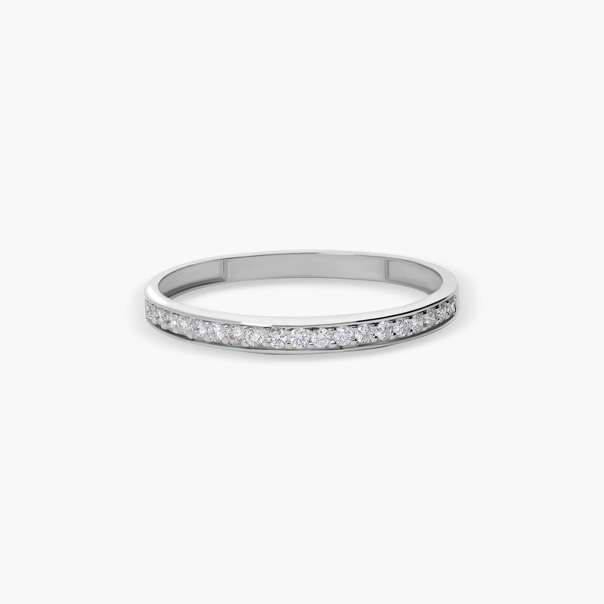 Anillo diamante natural 0.15 ct. oro 18 quilates