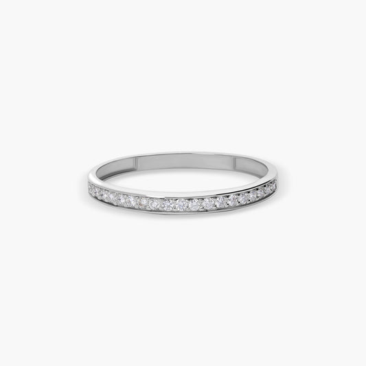 Anillo diamante natural 0.15 ct. oro 18 quilates