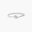 Anillo diamante natural 0.03 ct. oro 18 quilates