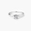 Anillo diamante natural 0.40 ct. oro 18 quilates