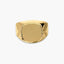 Sello hombre cuadrado de oro 18K