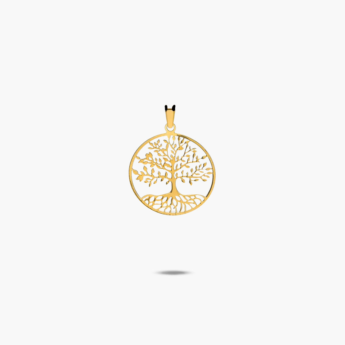 Colgante árbol de la vida de oro 18K 20 mm TREE OF LIFE