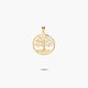 Colgante árbol de la vida de oro 18K 20 mm TREE OF LIFE