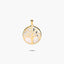 Colgante árbol de la vida de oro 18K nácar 20 mm TREE OF LIFE