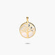 Colgante árbol de la vida de oro 18K nácar 20 mm TREE OF LIFE