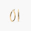 Pendientes de aro de oro 18K 20 mm PERPETUAL