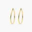 Pendientes de aro de oro 18K 25 mm PERPETUAL