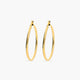 Pendientes de aro de oro 18K 35 mm PERPETUAL