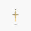 Cruz Cristo de oro 18K 30 mm