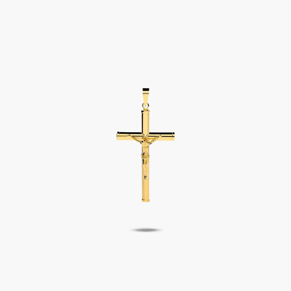 Cruz Cristo de oro 18K 34 mm