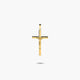 Cruz Cristo de oro 18K 34 mm
