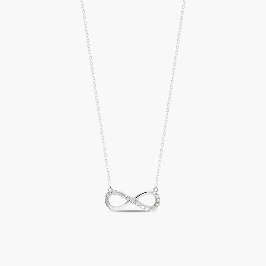 Collar de oro 18K 16 mm INFINITY