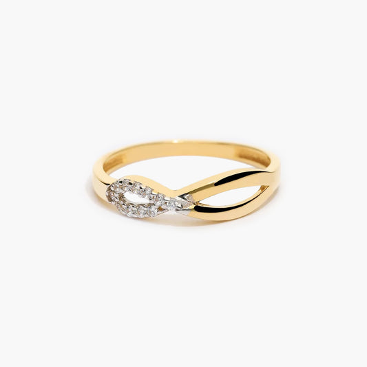 Anillo de oro 18K INFINITY