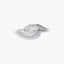 Anillo de oro blanco 18K 