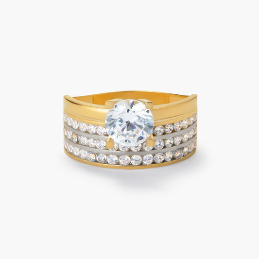 Anillo de oro 18K