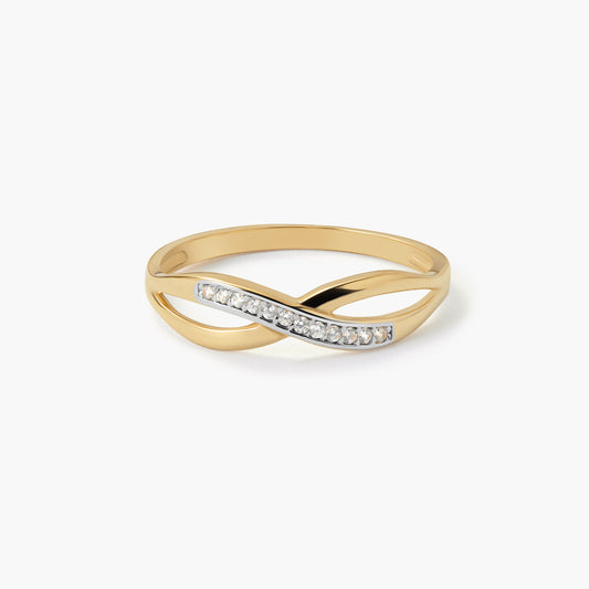 Anillo de oro 18K INFINITY