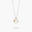 Collar diamante natural 0.02 ct. oro 18 quilates