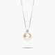 Collar diamante natural 0.02 ct. oro 18 quilates