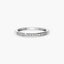 Anillo de oro blanco 18K diamante natural 0.18 ct. METEOROIDS